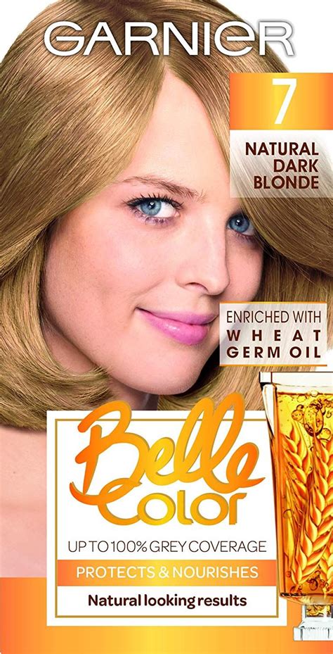 However, i usually only wash my hair once or twice a week. Garnier Belle Color 7 Natural Dark Blonde Permanent Hair ...