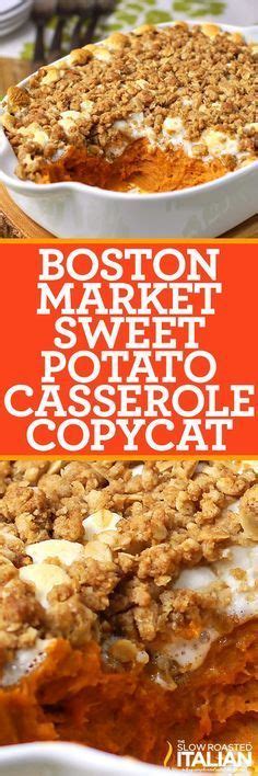 Bake at 350 for 45 minutes. Best Ever Sweet Potato Casserole (Boston Market Copycat ...