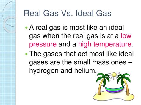 The ideal gas model assumes that the gas molecules are merely points that occupy no volume; PPT - The Gas Laws PowerPoint Presentation, free download ...