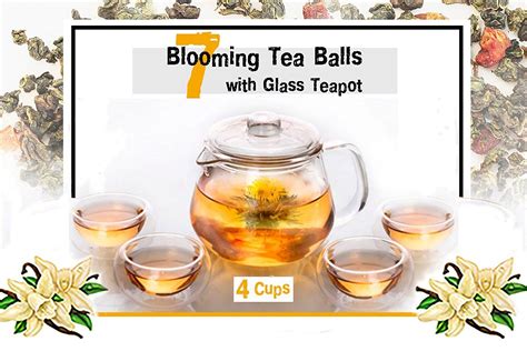 Those who cultivate this strain find that it can produce up to 18 ounces per square meter planted indoors. Best Gift for Women Organic Flowering Tea Gift Set: Glass ...