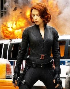 Is she ever going to have a russian accent in this that she might not have lost yet? Maria Hill Natasha Romanoff black widow pepper potts peggy ...