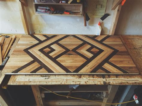 144,250 views • november 22 2015. Coffee Table top in progress - Modern rustic reclaimed ...