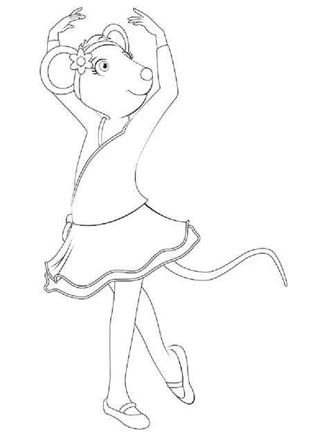 Find thousands of free and printable coloring pages and books on coloringpages.org! Angelina Ballerina Coloring Pages for Good People ...