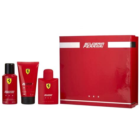 We would like to show you a description here but the site won't allow us. Ferrari Red Scuderia EDT & Shower Gel & Deospray 125 ml + 150 ml + 150 ml - 159.95 kr