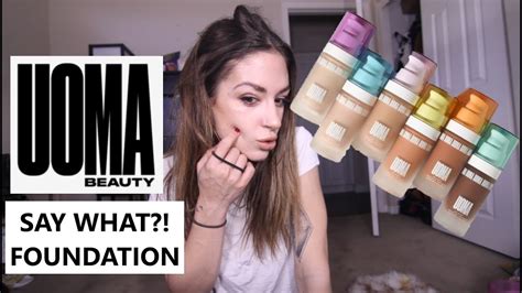 We did not find results for: UOMA SAY WHAT?! FOUNDATION FIRST IMPRESSIONS & WEAR TEST ...