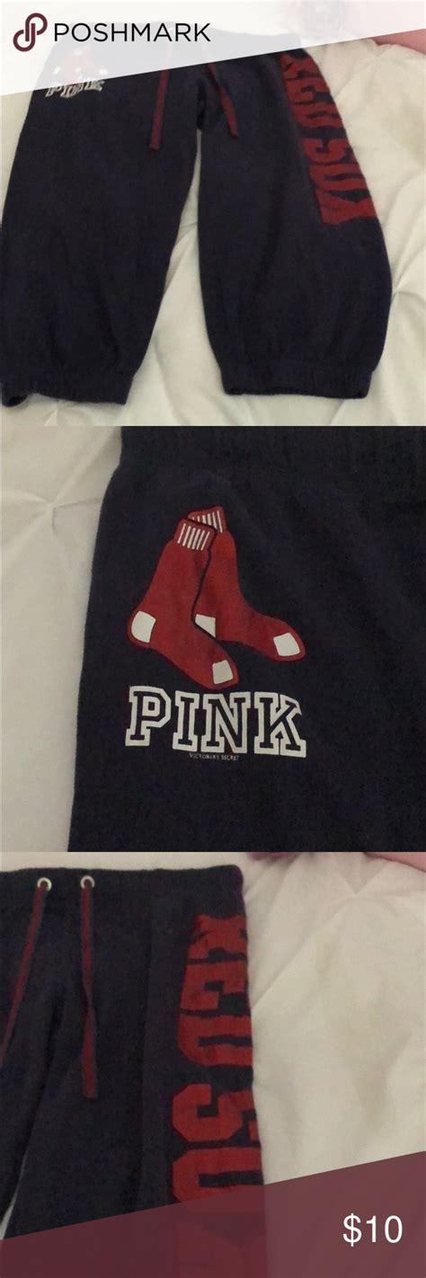 See over 5,101 pants pull images on danbooru. PINK VS sweat pants (Boston Red Sox) | Sweatpants, Pants ...