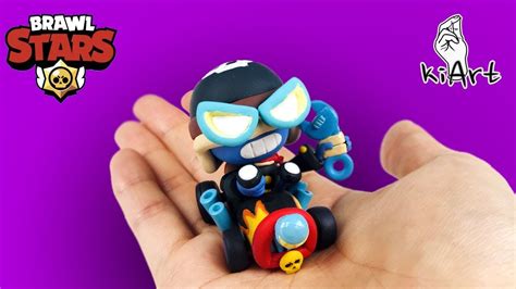 After he catches the returning pickaxe, he can throw it again. Making Brawl Stars Clay figure - CARL (Road Rage CARL skin ...
