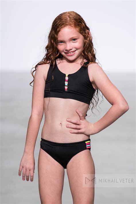 The young model 9 years old in fashion style. petitePARADE presented the latest trends by top designers ...