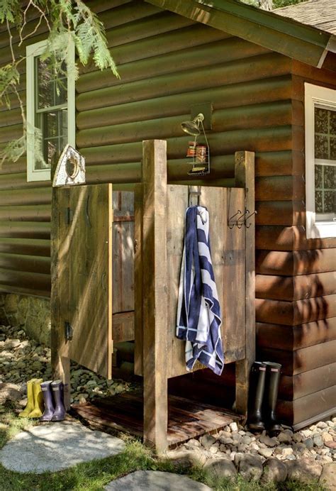 Deante systems allow for most accurate cabin selection to go with every bathroom interior. Tileable Shower Base Rustic Patio Also Cabin Camp ...