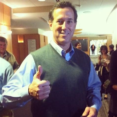 Santorum supporters hoping to sport their sweater vests at the upcoming south carolina or florida primaries should take note, however: Rick Santorum | Know Your Meme