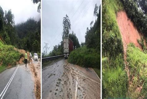 Kawasan yang selamat daripada tanah runtuh: Hujan lebat punca tanah runtuh di JRTB | Astro Awani