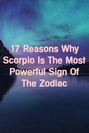 Astrology does not make any sense. 17 Reasons Why Scorpio Is The Most Powerful Sign Of The ...