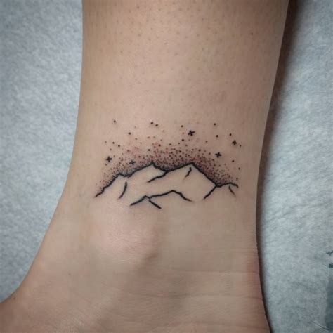 Maybe you would like to learn more about one of these? Simple Mountain Tattoo On Ankle - Blurmark