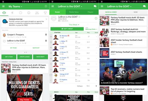 Use the daily threads for your fantasy needs! 7 Apps to dominate the Fantasy Football season and bring ...