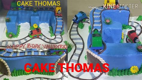 Untuk menambah meriah acara juga membuat senang hati yang merayakannya. CAKE THOMAS KUE ULANG TAHUN ANGKA. - YouTube
