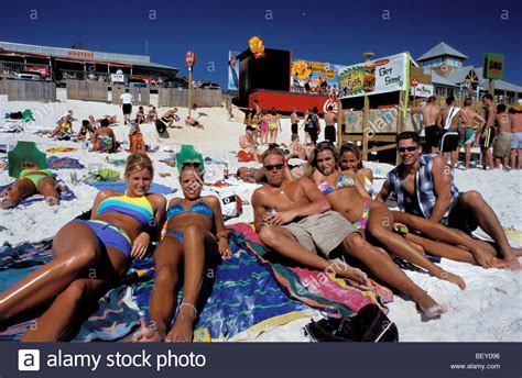 While some people can only see it as a. spring break, florida, panama city beach, usa Stock Photo ...