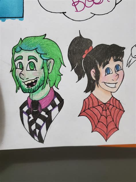 Beetlejuice tim burton characters tim burton style blackadder the rocky horror picture show art folder cartoon shows stop motion musical theatre. Beetlejuice is Babe — I got some new highlighters, so of ...