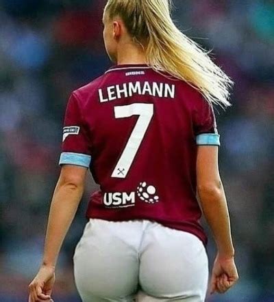 Lehmann joined west ham in the summer last year while bachmann, 28, is in her third season with the blues, having helped the club win the wsl and fa cup lehmann — known for her trademark false eyelashes — has stressed the importance of rejecting the stereotype of female footballers as 'tomboys'. alisha-lehmann | Tumblr