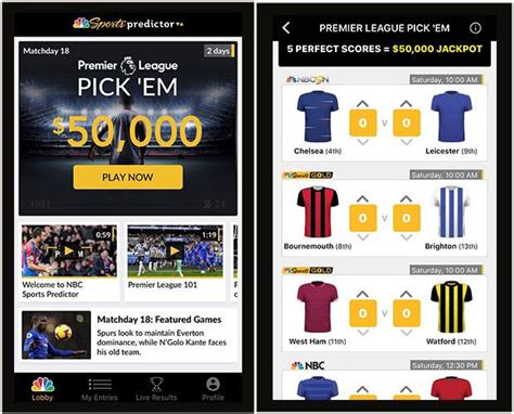 The latest game is sunday night 7, where there is a chance to win a $100,000 jackpot each contest! NBC Sports Creates 'Predictor' Game With Chances to Win ...