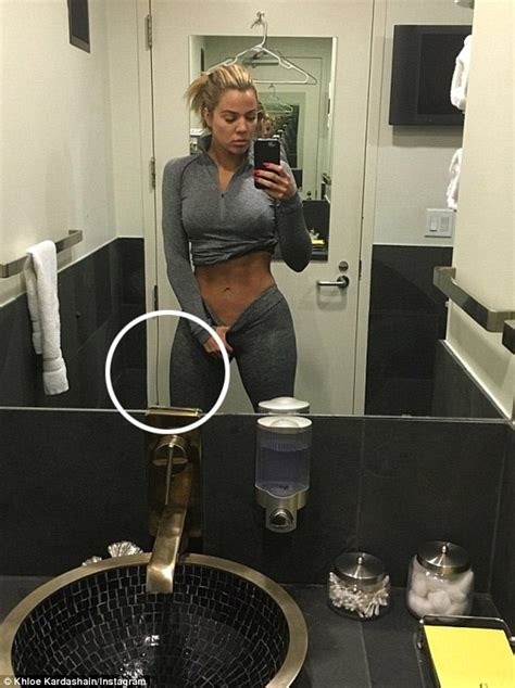 Looking for the hottest new porn: Khloe Kardashian's makeup artists post sexy underwear shot ...