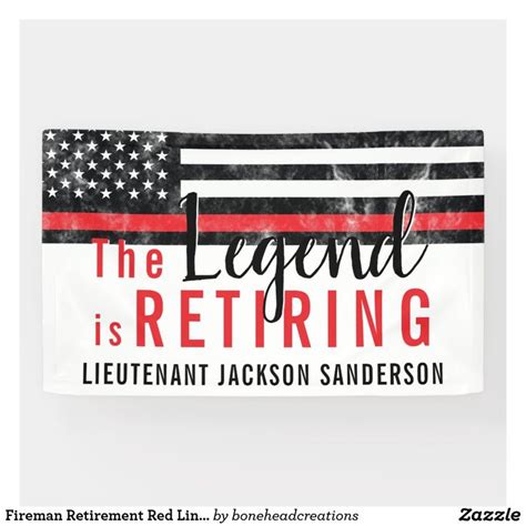 Even given the apparently clear lack of this will only make it look more like his grip on the wheel's loosened and that he's not making the best decisions anymore. Fireman Retirement Red Line Flag Firefighter Banner | Zazzle.com in 2020 | Flag banners ...