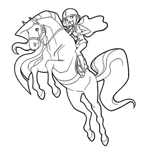 I bet you have too. princess riding horse coloring page | girls | Pinterest ...