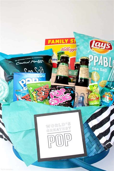 59 items in this article 31 items on sale! World's Greatest Pop Gift Basket - New Dad Gift Idea ...