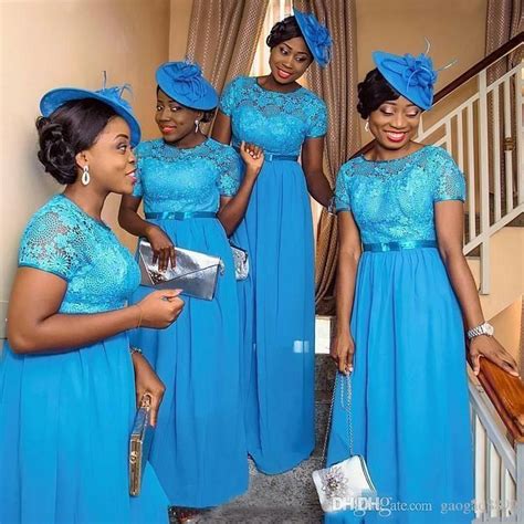 New looks daily, free shipping on orders $50+, afterpay and easy returns. Hot Sale Nigerian Style Bridesmaid Dresses Blue Lace Plus ...