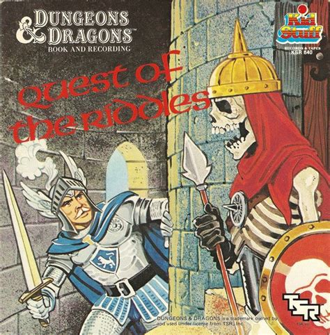 Maybe you would like to learn more about one of these? D&D Quest of the Riddles (1984) | Inc., Sacos
