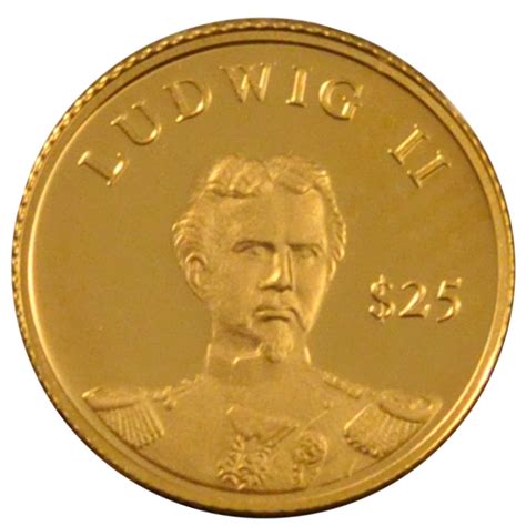 The symbol for myr can be written rm. 25 Dollars (Ludwig II) - Liberia - Numista