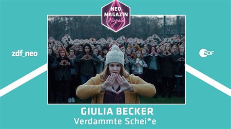 Die besten pinnwände von giulia becker. Giulia Becker - Verdammte Scheide (Neo Magazin Royale ...