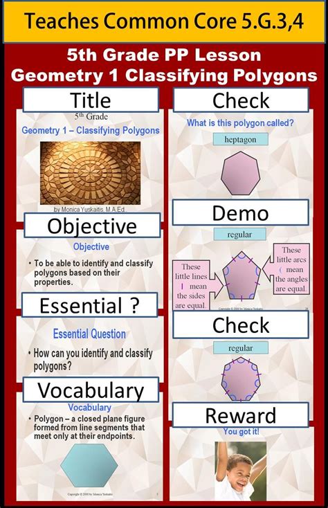 Check spelling or type a new query. 5th Grade Geometry 1 - Classifying Polygons teaches ...