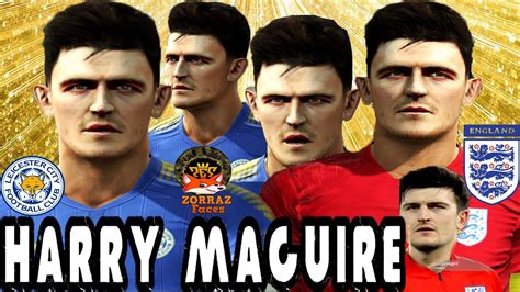 Магуайр гарри / maguire harry. NEW HARRY MAGUIRE 19/20 Face&Stats PES2013 By ZorraZ ...