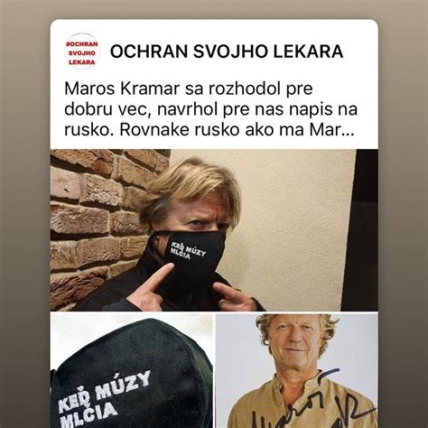 Slovenský herec maroš kramár (*26. GALERIE: Karanténa z něj udělala poustevníka! Co Maroš ...