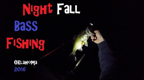 You can rely on about the same lures your throw on larger bass fisheries but downsize your baits for the best results. Topwater Bass Fishing At Night - YouTube