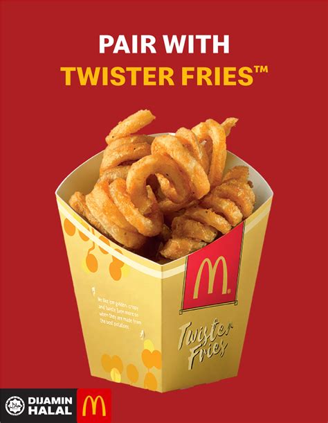 Available in stores islandwide from 28 january onwards. 期待已久的 McDonald's Prosperity Burger和Twister Fries终于回归啦!想不想 ...