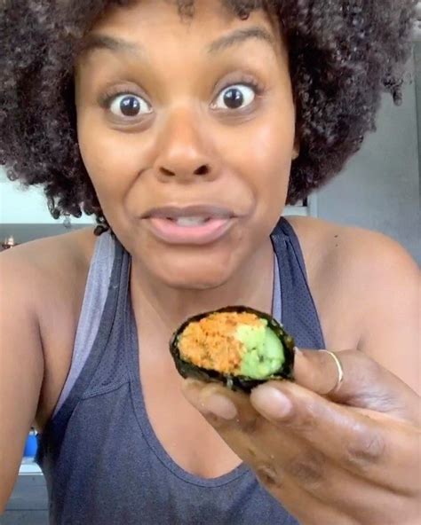 Brown spoke with et's melicia johnson about the journey she went on to be on the show, including being turned down for the series when she first auditioned. Tabitha Brown/ on Instagram: "Use to be a sushi lover and ...