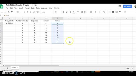 Converting this formula into google sheet script. AutoFill in Google Sheets - YouTube