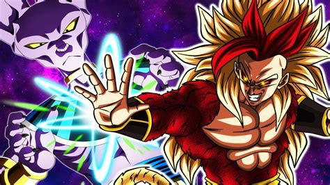 The prophetic dream said that a warrior of unprecedented strength would appear, who would be able to confront the cruel god who destroys planets without the slightest regret, the god of destruction. Super Saiyan 4 Rycon Vs The Gods Of Destruction | Dragon ...