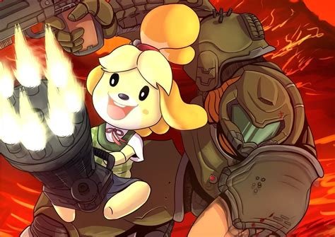 Download Animal Crossing x Doom community crossover is the most ...