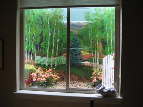 Having a correctly sized window well is an important part of meeting egress requirements and providing a safe method of escape from basements. Window Well Art | Carol Sass Tuttle, Artist | Window wells ...