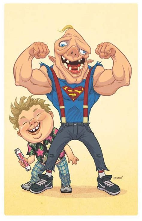 Sloth from goonies is a painting by brett hardin which was uploaded on april 30th, 2012. Geek Art: Sloth and Chunk from The Goonies