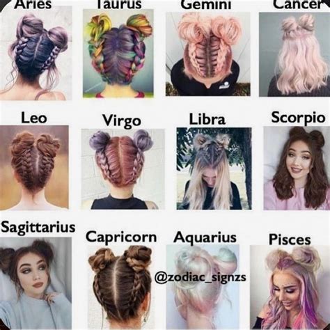 What better way to represent you than with vibrant colors? Im libra which one are you ? ... | Hairstyle zodiac ...