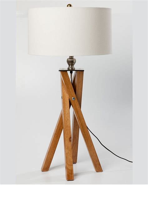 Sure, they're easy to buy, but they're fun to make. Wood architect table lamp | Wood lamps, Lamp, Home decor ...