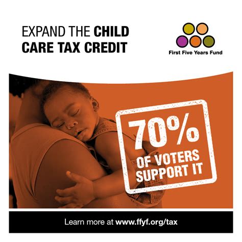 And in 2021, you may be able to get some of the child tax credit you are due sooner, in the form of monthly advance payments. 70% of Voters Support Expanding the Child Care Tax Credit - First Five Years Fund