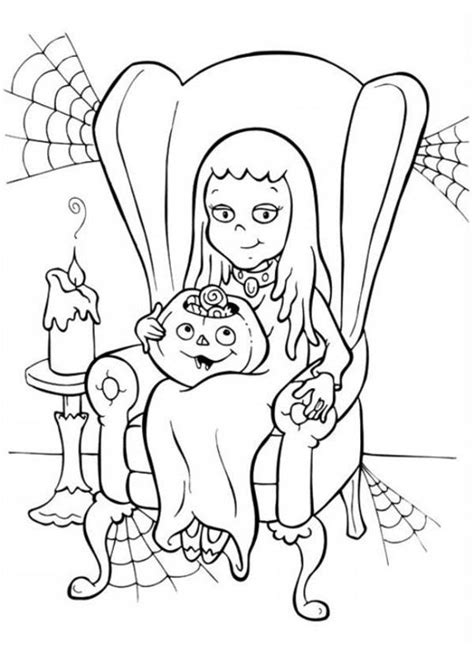 This wallpaper was upload at january 13 2021 upload by survival in coloring pages. Young Dracula Girl on Halloween Day Coloring Page - NetArt ...