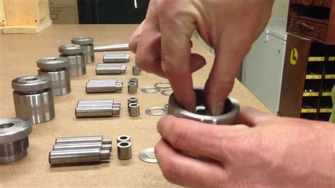 You may notice a small chip, we. Coin Ring Center Punch Tool - YouTube