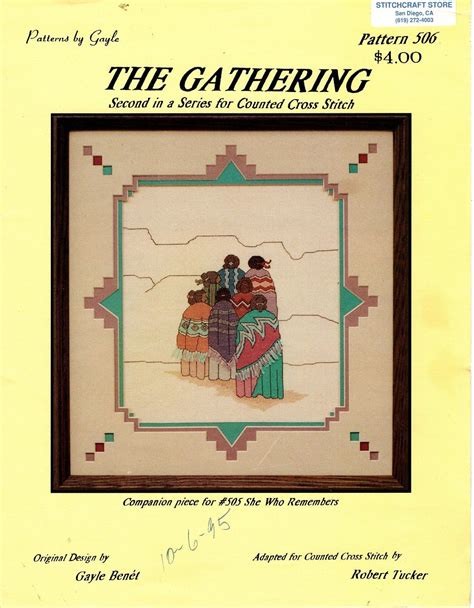 It's been an intention of mine to sell cross stitch patterns i've created for a while. The+Gathering+Cross+Stitch+Pattern+-+Patterns+by+Gayle+ ...