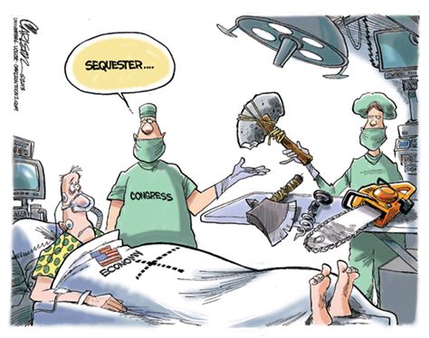 Sequestration refers to automatic spending cuts that occur through the withdrawal of funding for certain (but not all) government programs. jobsanger: February 2013