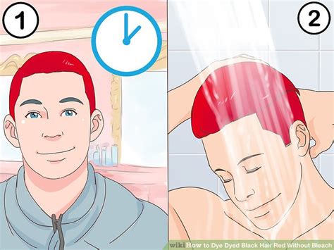 Dying black hair red without bleach. How to Dye Dyed Black Hair Red Without Bleach (with Pictures)